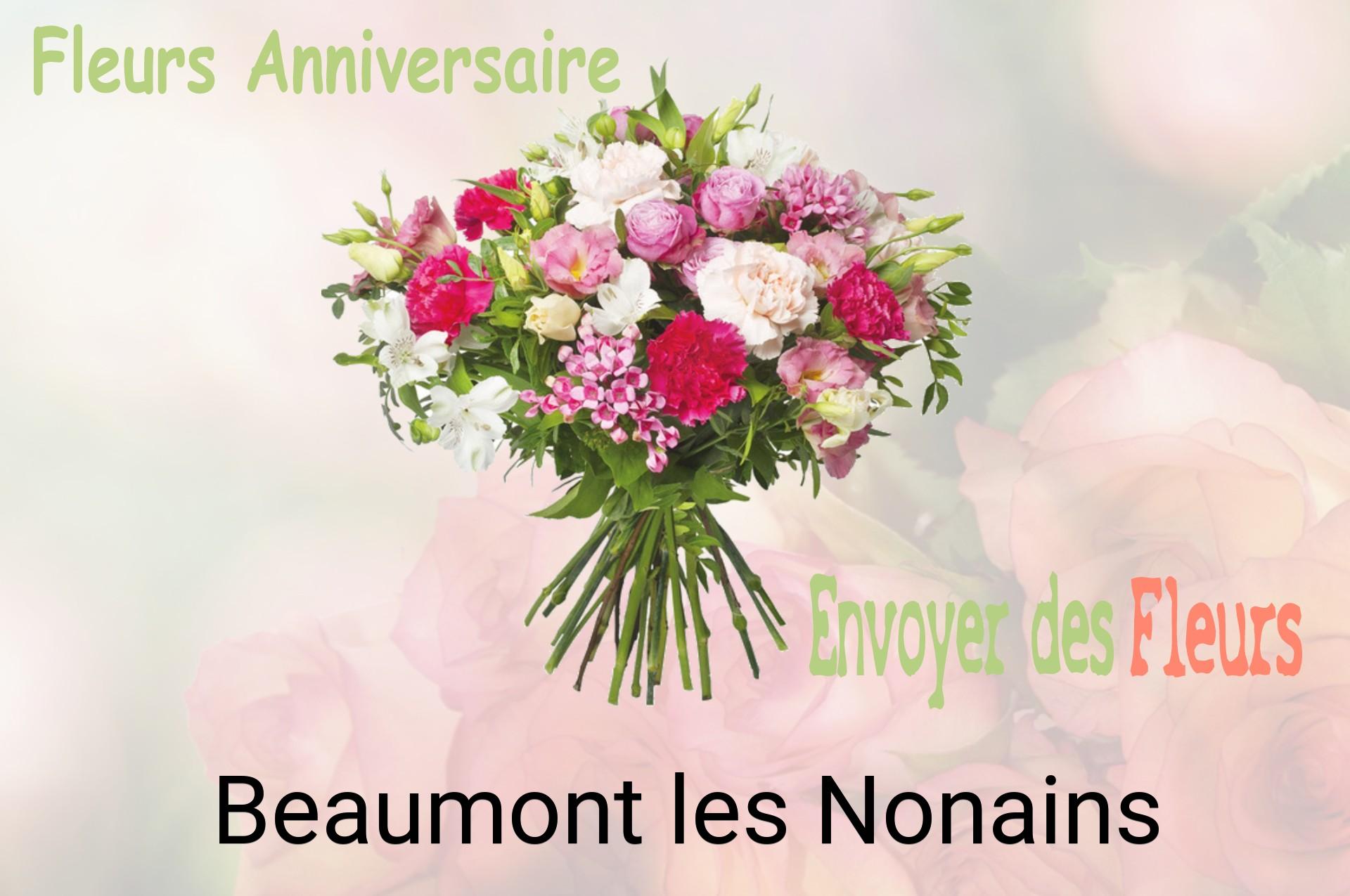 Bouquet de fleurs d’anniversaire livré à Beaumont-les-Nonains